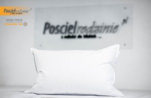 Poduszka puchowa 40x70 - niska